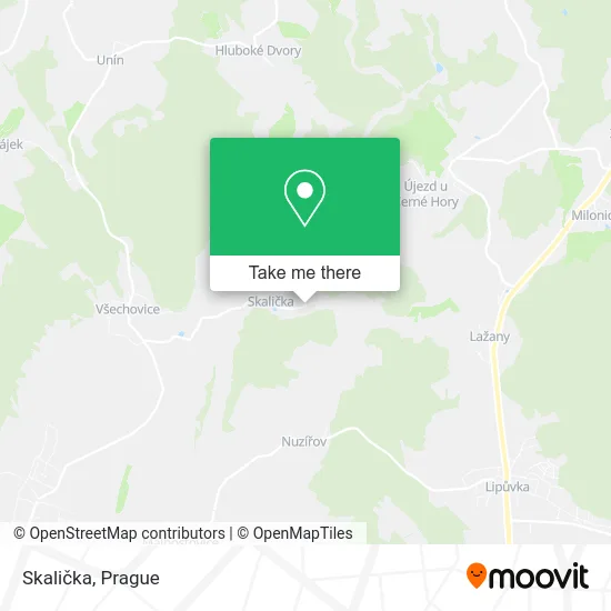 Карта Skalička