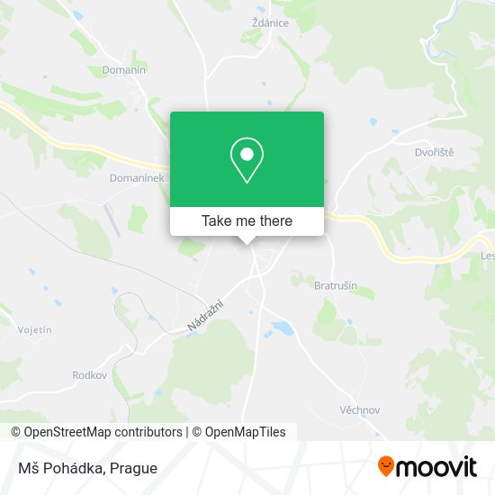 Карта Mš Pohádka