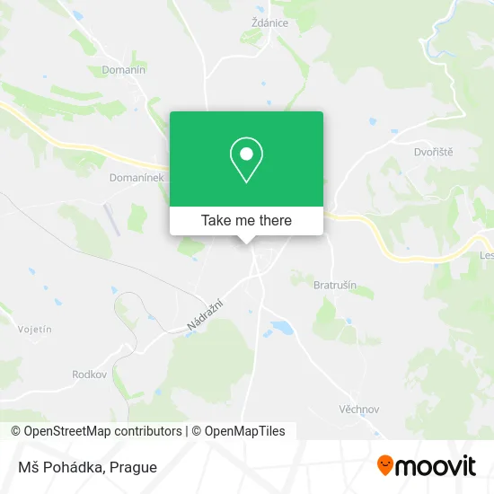 Карта Mš Pohádka