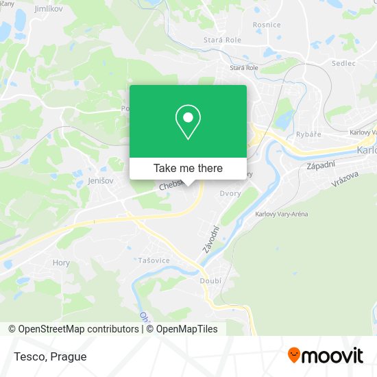 Tesco map