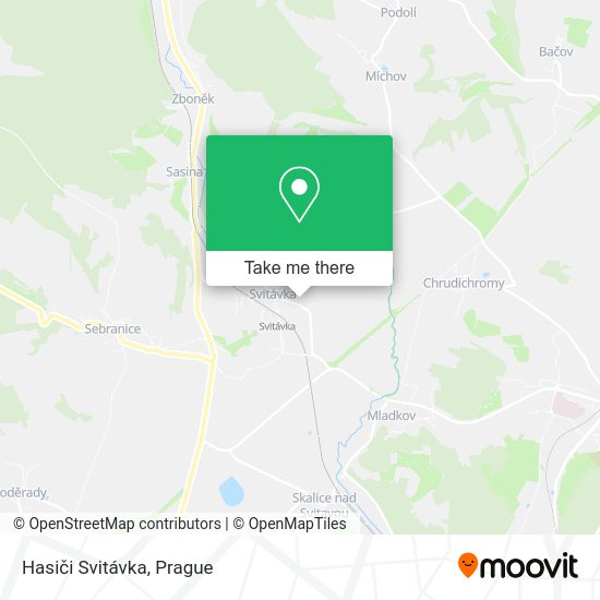 Карта Hasiči Svitávka