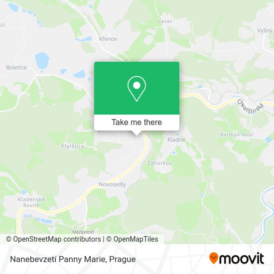 Nanebevzetí Panny Marie map