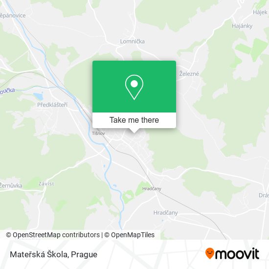 Mateřská Škola map