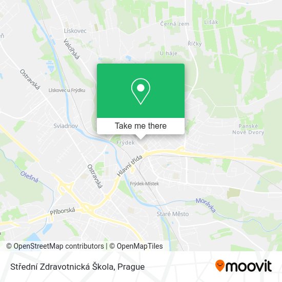 Střední Zdravotnická Škola map