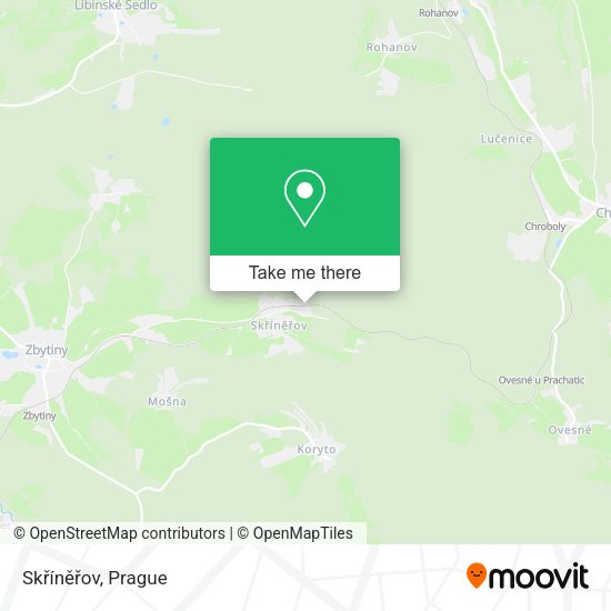 Skříněřov map