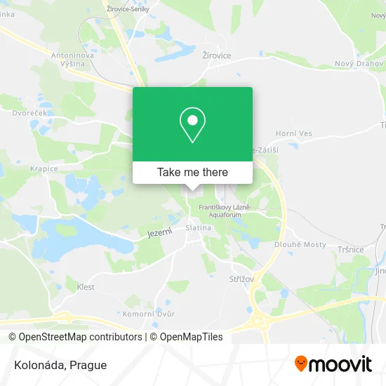 Карта Kolonáda