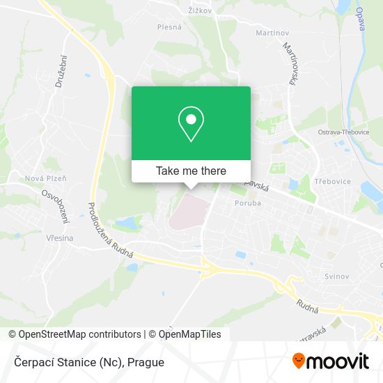 Čerpací Stanice (Nc) map