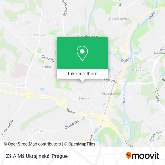 Zš A Mš Ukrajinská map