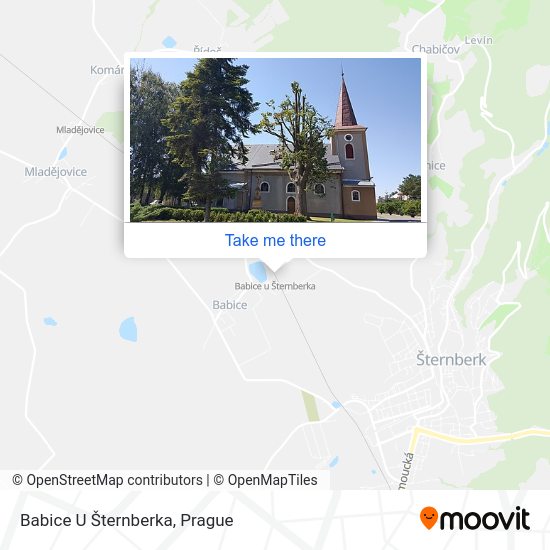 Babice U Šternberka map