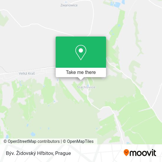 Býv. Židovský Hřbitov map