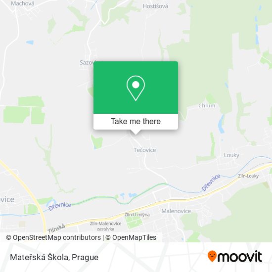 Mateřská Škola map