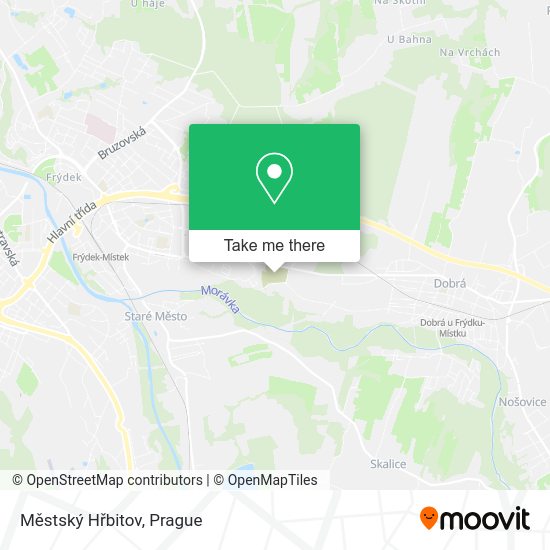 Městský Hřbitov map