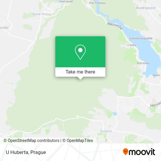 Карта U Huberta