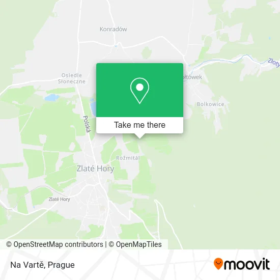 Карта Na Vartě