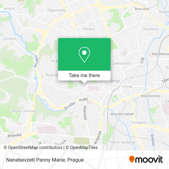 Nanebevzetí Panny Marie map