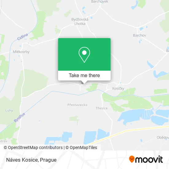 Карта Náves Kosice