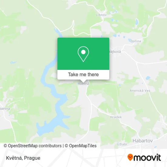 Květná map
