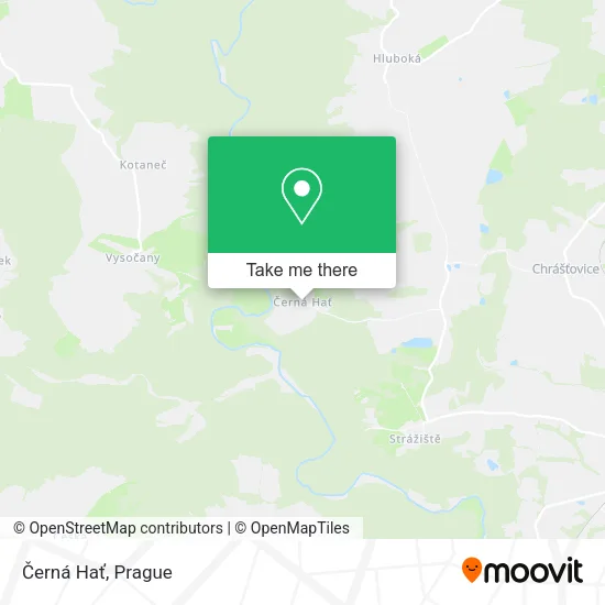 Карта Černá Hať