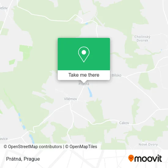 Карта Prátná