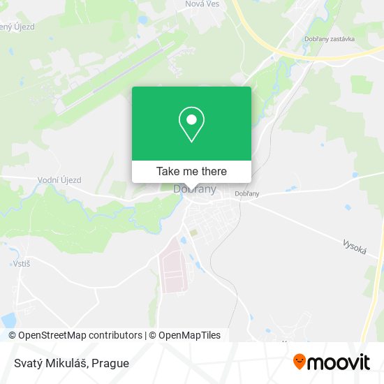 Svatý Mikuláš map