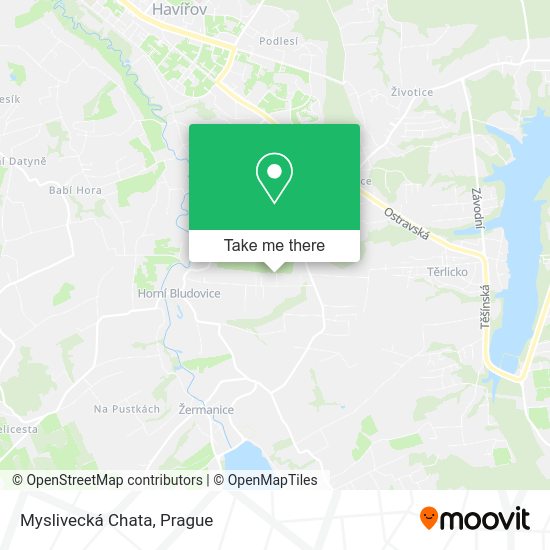 Карта Myslivecká Chata