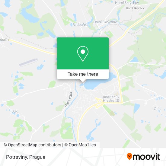 Карта Potraviny