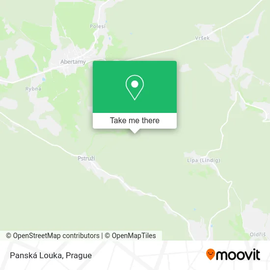Карта Panská Louka