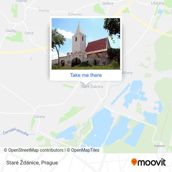 Staré Ždánice map