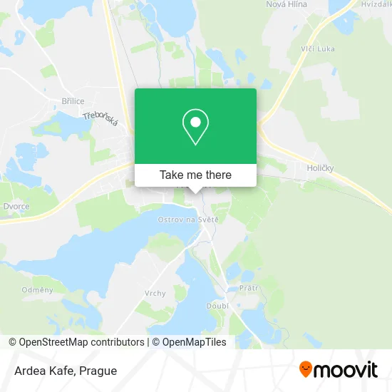 Карта Ardea Kafe