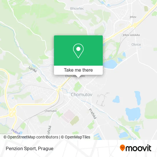 Карта Penzion Sport
