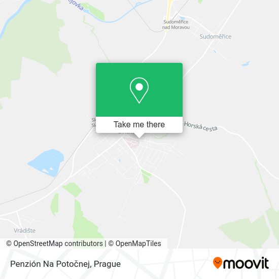 Penzión Na Potočnej map