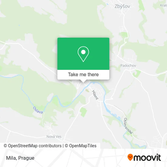 Карта Míla