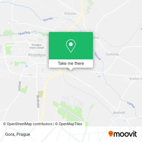 Карта Gora