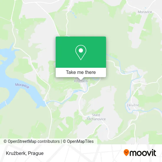 Карта Kružberk
