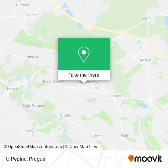 Карта U Pepína