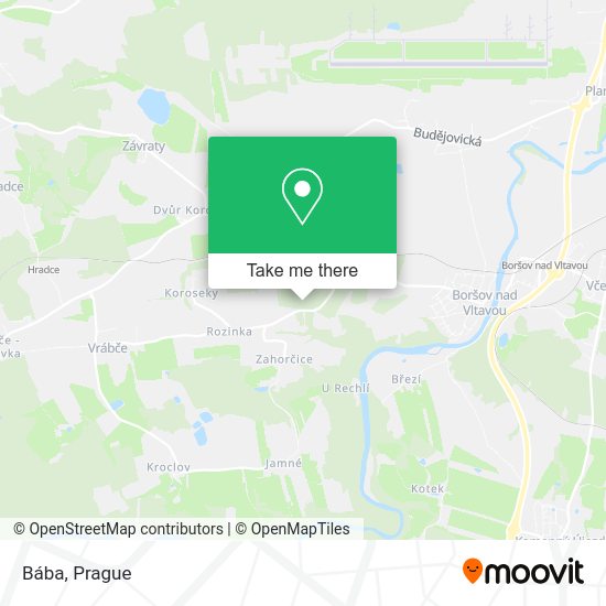Карта Bába