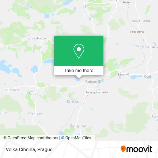 Карта Velká Cihelna
