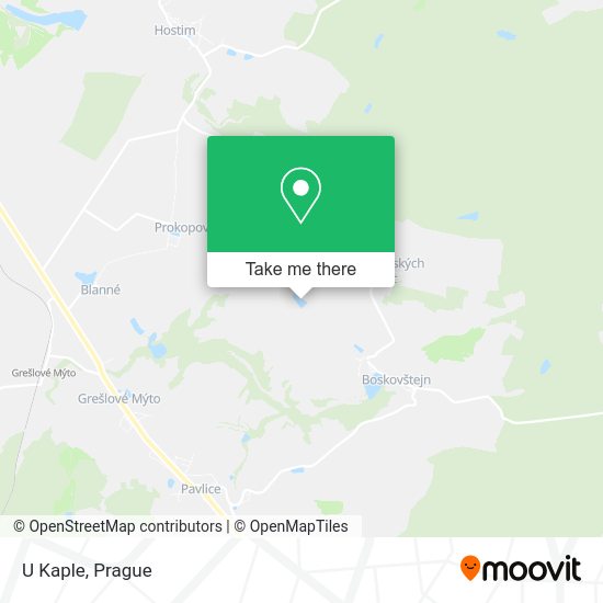 Карта U Kaple