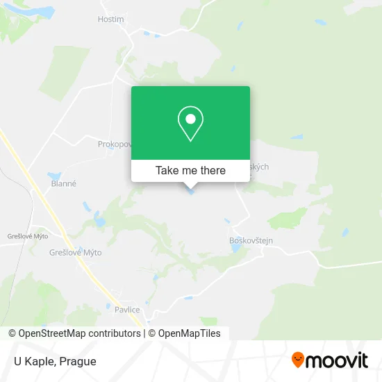Карта U Kaple