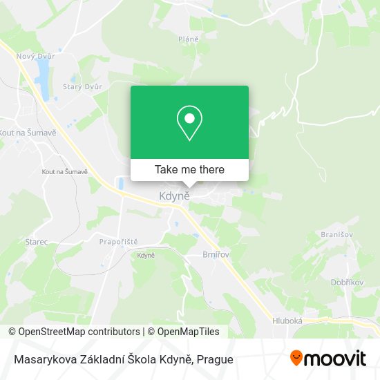 Masarykova Základní Škola Kdyně map