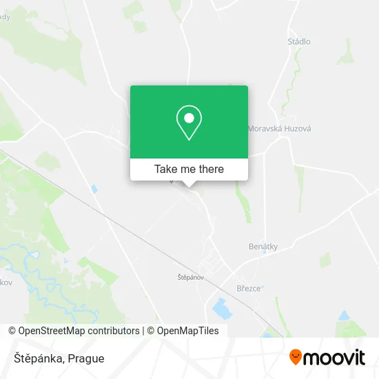 Карта Štěpánka