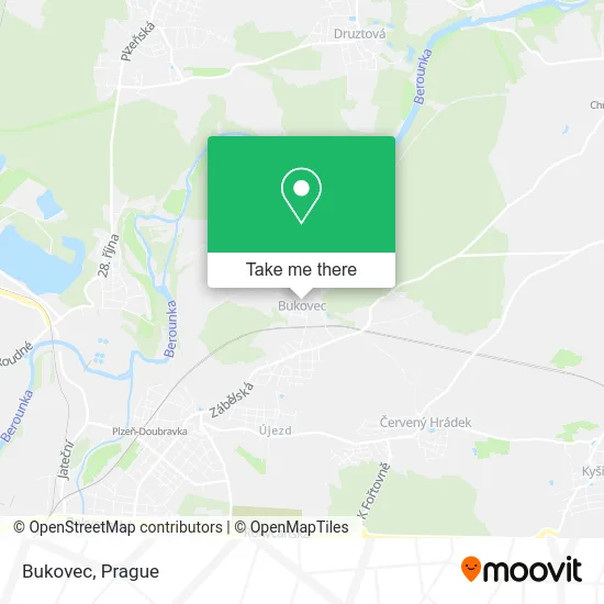 Карта Bukovec