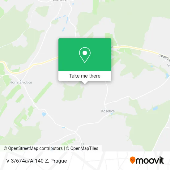 Карта V-3/674a/A-140 Z