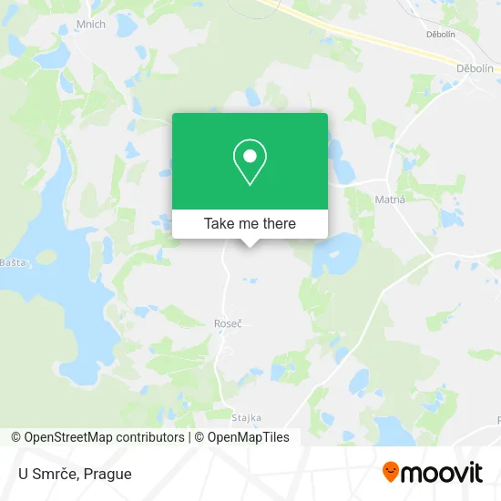 Карта U Smrče