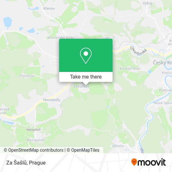Za Šašlů map