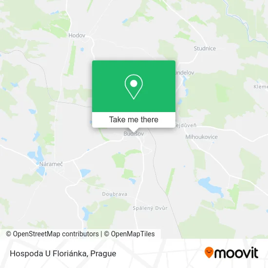 Карта Hospoda U Floriánka