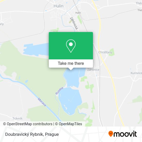 Doubravický Rybník map