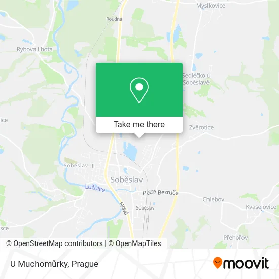 Карта U Muchomůrky
