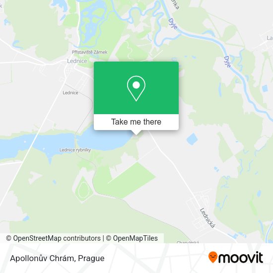 Apollonův Chrám map