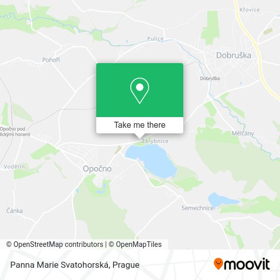 Panna Marie Svatohorská map